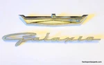 1963 Ford Galaxie Roof & Fender Emblems #C3AB-16098-C Oem. Fixed Price $49.95.