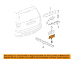 Gm Oem 01-14 Avalanche Quarter Panel Exterior Trim-nameplate 10362941. Fixed Price $143.93.
