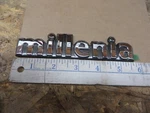 Mazda Millenia Oem New Emblem Ornament Chrome Self Adhesive 5.5" -# T03451721. Fixed Price $29.88.