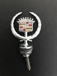 Cadillac Nos Deville Fleetwood Hood Ornament Crest Oem 1985 1993 Complete. Fixed Price $70.00.