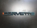 92/95 Corvette ZR1 LT5 Rear Bumper Emblem Bright Aqua Metallic Gm Nos! 93 94. Fixed Price $250.00.