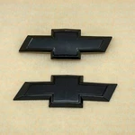 Front Rear Gloss Black Bowtie Emblem For 2016-2024 Chevrolet Camaro Custom Ls Lt. Fixed Price $59.85.