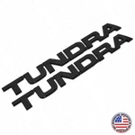 2PCS 07-14 Gloss Black Tundra Letter Side Door Tailgate Nameplate Emblem Badge. Fixed Price $29.99.