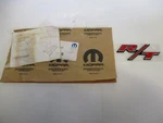 Chrysler/dodge # 04806323AA 2008-2014 Genuine Mopar R/t Badge New Nos. Fixed Price $64.95.