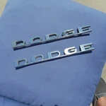 1961 - 1968 Dodge Truck Fender Emblems Set (2) Oem #2221712 Mopar. Fixed Price $75.00.