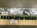2019-2023 4RUNNER Nightshade Trd Pro Black Tailgate Emblem Badge Oem 75431-35070. Fixed Price $88.00.
