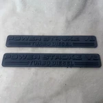 03-04 Ford F250 F350 6.0 Powerstroke Diesel Emblem Badge Black Oem Pair. Fixed Price $24.95.