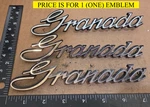(1) Ford Granada Circa 70'S Emblem D5DB 16B114 Aa CE585. Fixed Price $5.00.