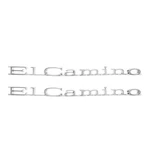 Trim Parts 4875 1970 Fits Chevrolet El Camino Front Fender Emblem. Fixed Price $115.99.