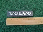 Volvo Oem 240 & 960 Black Metal Side Fender Emblem Badge Logo 1321746 3S8. Fixed Price $15.99.