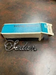 1976-84 Nos Cadillac Deville Sedan Rear Quarter Panel Emblem Gm 9691394. Fixed Price $39.95.