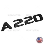 A220 Amg Sport Letter Emblem 3D Trunk Logo Nameplate Badge Decorate Matte Black. Fixed Price $17.99.