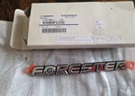 Oem New 2000-2002 Subaru Forester Rear Gate Nameplate 93080FC330. Fixed Price $67.60.