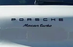 New Genuine "porsche Macan Turbo" Emblem Gloss Black 95B 044 802 82 041. Fixed Price $398.00.