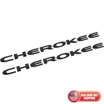 2PCS 14-18 Jeep Cherokee Front Door Nameplate Emblem Badge Mopar Black. Fixed Price $39.99.