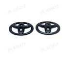 Pics Gloss Black Overlay Front And Rear Emblem Fit 2020-2025 Toyota Corolla. Fixed Price $38.95.