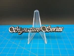 Ford Signature Series Emblem Badge F8VB-54297A74-BA Genuine Oem Trim Nameplate. Fixed Price $32.99.