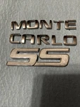 Oem Gm Chevy Monte Carlo Trunk Rear Emblem Name Plate Badge Sign & Ss 10336980. Fixed Price $28.00.
