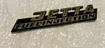 Rear Trunk Badge For The Volkswagen Jetta MK1 161853687G. Fixed Price $20.00.