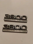 Buick Regal 90S 3800 Tuned Port Fender Emblem Ornament Set Lot. Fixed Price $13.00.