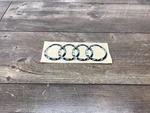 2013-2018 Audi A7 RS7 Rear Trunk Lid Rings Badge Logo Emblem New. Fixed Price $69.99.