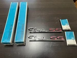 Gm Nos 1963 1964 Chevy Nova Ss Super Sport Quarter Panel Emblems Pair 3832828. Fixed Price $290.00.