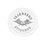 For 1958-1960 Corvette Front And 1958-1962 Gold Rear Emblem, Trim Parts. Fixed Price $111.75.
