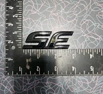 Toyota 75444-02D10 "se" Rear Letter Nameplate Emblem Badge Black. Fixed Price $8.99.
