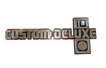 Chevy Silverado "custom Deluxe" Badge/emblem/logo Oem Used 14026442 14026443. Fixed Price $26.99.