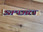 PT413-42080 "red" Sport Badge Door Emblem 2008-2012 RAV4 -genuine Toyota. Fixed Price $25.00.