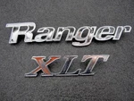 1970-1971 Genuine Oem Ford F100 Ranger Xlt Script Emblem 9925632-C 9925632-D. Fixed Price $39.95.