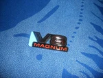 Dodge Ram Dakota Durango Truck V8 Magnum Emblem Badge Decal Mopar Oem New! Nos. Fixed Price $36.99.