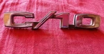 C/10 Chevrolet Chevy Pick Up Truck Emblem Badge 3940813 Cbc. Fixed Price $20.00.