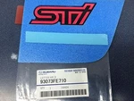 2005 Subaru Impreza Genuine Wrx Sti Rear Trunk Emblem Pink And Black Oem. Fixed Price $34.27.