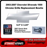 2003-2007 Chevrolet Silverado 1500 Chrome Aluminum Bowtie Emblem 96183C. Fixed Price $98.88.