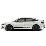 Lower Door Side Stripes Graphics Stickers Decal Compatible With Honda Civic. Fixed Price $70.00.