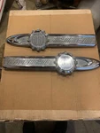 1955 1956 Ford Truck Big Job F700 Hood Side Emblems F-700 Semi Fomoco Rare. Fixed Price $225.00.