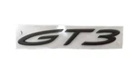 Genuine Porsche 911 "GT3" Emblem Matte Black 992853675GOK1. Fixed Price $298.00.