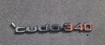 'cuda 340 Emblem Mopar #3443158 31025. Fixed Price $50.00.