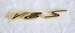 Genuine Oem Bentley Continental Gtc 24K Gold Plated "V8S" Emblem - 3W8853675C. Fixed Price $89.95.