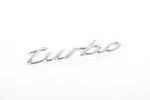 New Genuine Porsche Macan Rear Trunk Chrome Turbo Lettering Badge Emblem. Fixed Price $220.48.