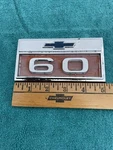 Chevy 60 Series Chevrolet Emblem Truck Gm Part # Pt 3874045 Pin Broken Off. Fixed Price $14.00.