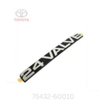 Toyota Oem Land Cruiser FJ80 91-97 Genuine Rear 24 Valve Emblem 75432-60010. Fixed Price $26.00.