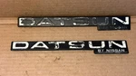 Vintage Datsun By Nissan 720 Emblem Genuine 1979-1983 Classic Truck Plastic Oem. Fixed Price $25.00.