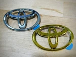 Toyota MR2 1991-1995 Rear Trunk Emblem Reproduction 75431-17010. Fixed Price $44.99.