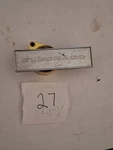 Vintage 1967 Cadillac Eldorado Dash Emblem Oem 1488676 Gm. Fixed Price $18.99.