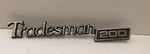 Vintage Dodge Tradesman 200 Van Emblem Badge Nameplate Metal Pins Intact 4084346. Fixed Price $57.00.
