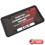 Gloss Black Front Rear For New Kia Sport License Plate Frame Cover Gift. Fixed Price $19.99.