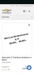 Silverado Lt Trail Boss Emblems Black 2020-2025 Genuine Gm Accessories New. Fixed Price $59.99.
