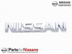 Genuine R32 Skyline Rear "nissan Emblem 84891-01U00 New Oem. Fixed Price $34.80.